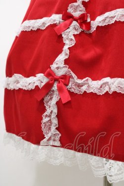 画像5: metamorphose / 両山レースジャンパースカート サイズ1 レッド H-26-03-21-1041-ME-OP-NS-ZH