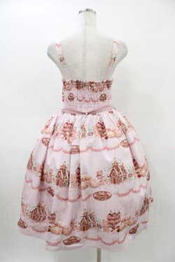 画像2: axes femme kawaii / お菓子の家柄ジャンスカ M ピンク H-26-03-21-1042-AX-OP-NS-ZH