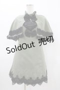 DearMyLove / デザイナー/ケープワンピース L 淑女のミリタリー H-26-03-21-1048-EL-TO-NS-ZH