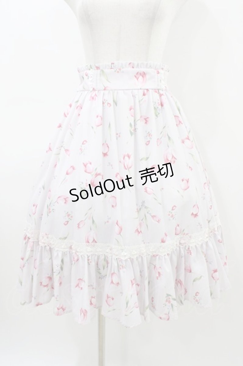 画像1: mellfy memory / For you love Tulip スカート M ピンク H-26-03-21-1050-0-SK-NS-ZH (1)