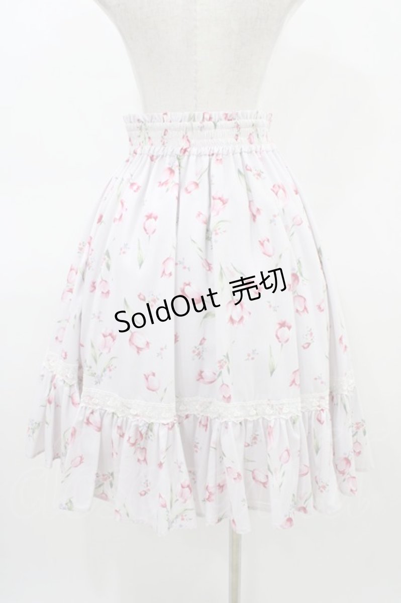 画像2: mellfy memory / For you love Tulip スカート M ピンク H-26-03-21-1050-0-SK-NS-ZH (2)