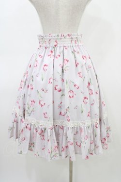 画像2: mellfy memory / For you love Tulip スカート M ピンク H-26-03-21-1050-0-SK-NS-ZH