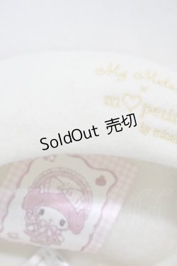 画像3: m petit by misako / サンリオキャラクターズコラボマイメロディベレー  白 H-26-03-21-1006-LO-AC-NS-ZH