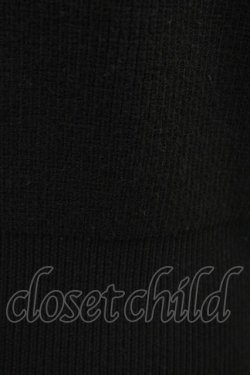 画像3: INGEBORG / フラワーモチーフニット Free ブラック H-26-03-21-1064-LO-TO-NS-ZH