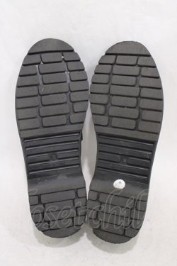 画像3: m petit by misako / AMリボンフリルローファー L ブラック H-26-03-21-1001-LO-SH-NS-ZH