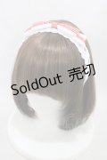 Lolime by mellfy memory / Frill ribbonギンガムカチューシャ  レッド H-26-03-21-1012-GO-AC-NS-ZH