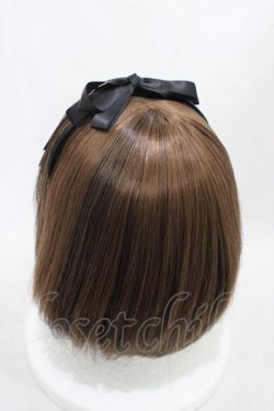 画像2: mellfy memory / Little princessリボンカチューシャ  ブラック H-26-03-21-1013-0-AC-NS-ZH