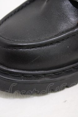 画像4: m petit by misako / AMリボンフリルローファー L ブラック H-26-03-21-1001-LO-SH-NS-ZH