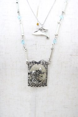 画像1: axes femme POETIQUE / ナイトメアー・ビフォア・クリスマス/ネックレス  シルバー H-26-03-21-1021-AX-AC-NS-ZH