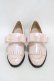 画像1: RoseMarie seoir / ribbon&charm loafer M/約23.5cm パールピンク H-26-03-21-1002-LO-SH-NS-ZH (1)