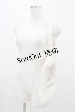 画像2: mellfy memory / mellfy memory×やよいコラボトートバッグ  ベージュ H-26-03-21-1027-0-BG-NS-ZH