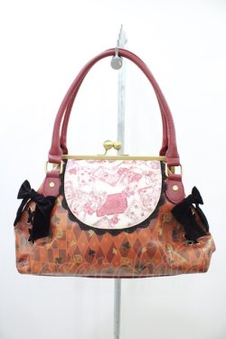 画像1: BABY,THE STARS SHINE BRIGHT / Alice Red&Blackバッグ  ワイン H-26-03-21-1031-BA-ZA-NS-ZH