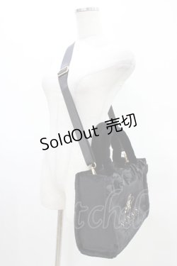 画像2: m petit by misako / NINA'Sコラボ 2Wayバッグ  ブラック H-26-03-21-1032-LO-BG-NS-ZH