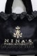 画像3: m petit by misako / NINA'Sコラボ 2Wayバッグ  ブラック H-26-03-21-1032-LO-BG-NS-ZH (3)