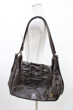 画像1: m petit by misako / AM*NIリボン3WAY  ブラウン H-26-03-21-1034-LO-BG-NS-ZH