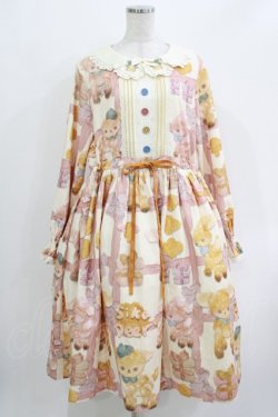 画像1: Crucis（海外ロリータブランド） / ワンピース L 生成り H-26-03-21-005-PU-OP-NS-ZH