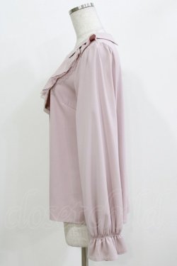 画像2: Ank Rouge / PetitRoseヨークフリルブラウス M ピンク H-26-03-21-054-CA-BL-NS-ZH