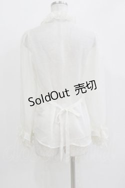 画像3: Hime Garden（海外ロリータブランド） / フリルブラウス L オフ H-26-03-21-059-PU-BL-NS-ZH