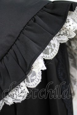 画像3: DearMyLove / サテンレース 切り替えブラウス LL ブラック H-26-03-21-063-EL-BL-NS-ZH