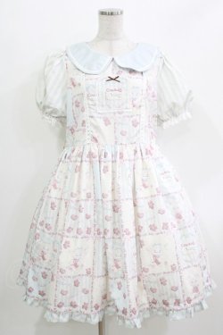 画像1: GZYRZ（海外ロリータブランド） / ワンピース 2XL サックス H-26-03-21-006-PU-OP-NS-ZH