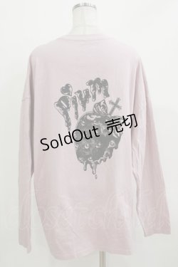 画像2: pium / pium melty berry オーバーサイズロングTシャツ Free ピンク H-26-03-21-069-0-TS-NS-ZH