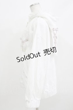 画像2: Rojita / うさ耳ZIPパーカー Free オフ H-26-03-21-070-LO-TO-NS-ZH