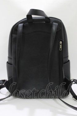 画像3: Ank Rouge / A4キルティングリボンリュック  ブラック H-26-03-21-071-CA-BG-NS-ZH