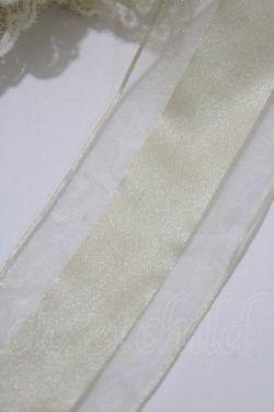 画像5: ALICE and the PIRATES / エアリーローズヘッドドレス  生成り H-26-03-21-078-PA-AC-NS-ZH