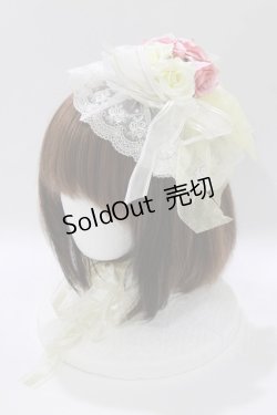 画像1: BABY,THE STARS SHINE BRIGHT / スカーレットヘッドドレス  生成り H-26-03-21-079-BA-AC-NS-ZH