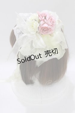 画像2: BABY,THE STARS SHINE BRIGHT / スカーレットヘッドドレス  生成り H-26-03-21-079-BA-AC-NS-ZH