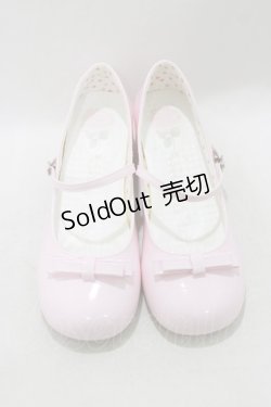 画像1: Sheep Puff（海外ロリータブランド） / リボンシューズ 40 ピンク H-26-03-21-080-EL-SH-NS-ZH
