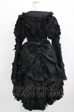 画像3: Lost Aqua（海外ロリータブランド） / Hybrid Moonlight Dollジャンパースカートセット ブラウスXXL/スカートXL ブラック H-26-03-21-010-PU-OP-NS-ZH