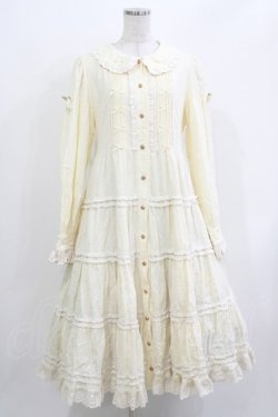 画像1: DreamDoll（海外ロリータブランド） / ロングワンピース Free 生成り H-26-03-21-012-PU-OP-NS-ZH