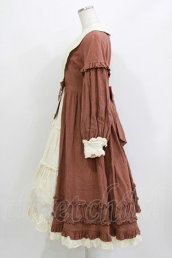 画像2: LilithEye（海外ロリータブランド） / ワンピース L ブラウン H-26-03-21-013-PU-OP-NS-ZH