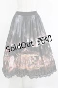 Lilith House（海外ロリータブランド） / Horrible Wonderland スカートセット XL ブラック H-26-03-21-018-EL-SK-NS-ZH