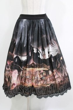 画像1: Lilith House（海外ロリータブランド） / Horrible Wonderland スカートセット XL ブラック H-26-03-21-018-EL-SK-NS-ZH