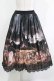 画像1: Lilith House（海外ロリータブランド） / Horrible Wonderland スカートセット XL ブラック H-26-03-21-018-EL-SK-NS-ZH (1)
