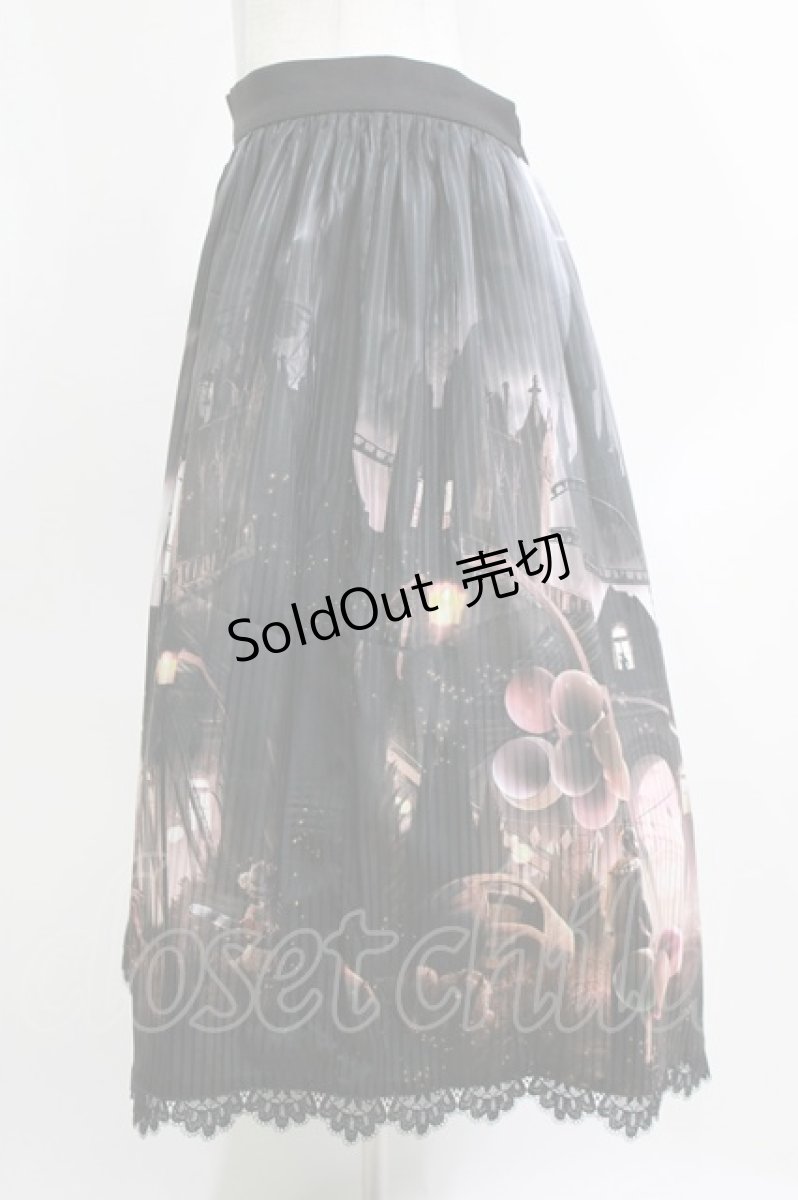 画像2: Lilith House（海外ロリータブランド） / Horrible Wonderland スカートセット XL ブラック H-26-03-21-018-EL-SK-NS-ZH (2)