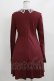 画像3: KILL STAR / Charmed School Dress M CRIMSON red H-26-03-22-025-SL-OP-KB-ZH (3)