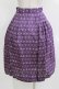 画像3: Jane Marple / グリッターエンブロイダリースカート  紫 H-26-03-22-027-JM-SK-KB-ZH (3)