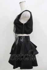 画像2: dependoll / Heart spider setup (skirt)  ブラック H-26-03-22-031-LO-OP-KB-ZH (2)