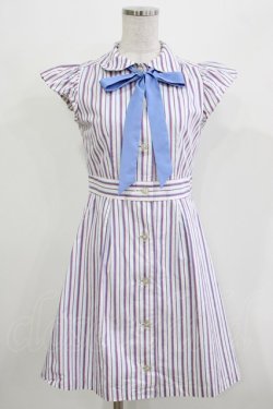 画像1: MILK / Maryワンピース  ブルーストライプ H-26-03-22-032-ML-OP-KB-ZH