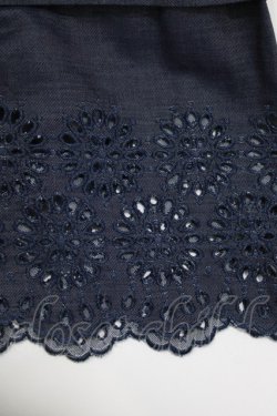 画像4: Jane Marple Dans Le Salon / ヴィンテージレースタブリエ  ネイビー H-26-03-22-033-JM-ZA-KB-ZH