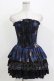 画像1: ATELIER PIERROT / "Diamond Circus"ミニコルセットワンピース  紺 H-26-03-22-035-EL-OP-KB-ZH (1)