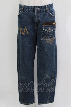 画像1: Candy Stripper / デニムパンツ 3 青 H-26-03-22-041-PU-PA-AK-ZH