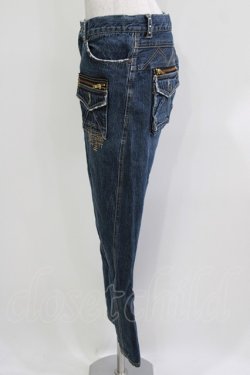 画像2: Candy Stripper / デニムパンツ 3 青 H-26-03-22-041-PU-PA-AK-ZH