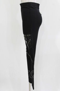 画像2: Restyle / PENTAGRAM HARNESS LEGGINGS M ブラック H-26-03-22-044-GO-PA-KB-ZH