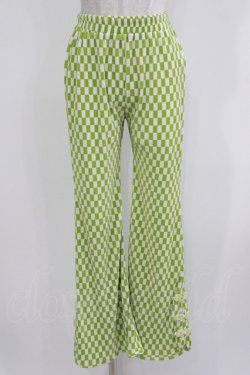 画像1: Candy Stripper / EASY FLARE CHINA PANTS  ライトグリーン H-26-03-22-046-PU-PA-KB-ZH