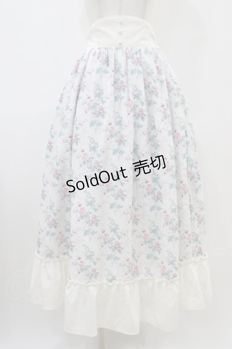 画像1: Kurumi Collaboration / KRハナガラHWフレアSK M 白 H-26-03-22-1035-GO-SK-NS-ZH (1)