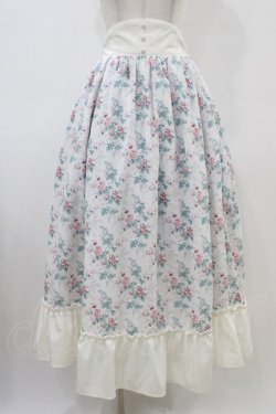 画像1: Kurumi Collaboration / KRハナガラHWフレアSK M 白 H-26-03-22-1035-GO-SK-NS-ZH